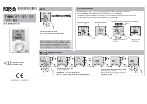 Mode d'emploi Delta Dore Tybox 710 (Français - 2 des pages)