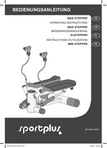 Handleiding Sportplus SP-MSP-008-P Stepper