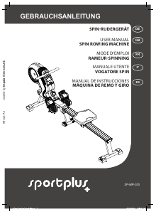 Handleiding Sportplus SP-MR-020 Roeimachine