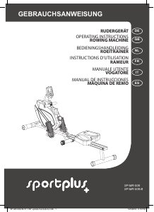 Manuale Sportplus SP-MR-008-B Vogatore