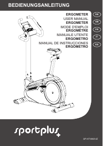 Manual de uso Sportplus SP-HT-9600-iE Bicicleta estática