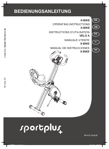 Bedienungsanleitung Sportplus SP-HT-1004-iE Heimtrainer