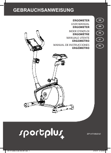 Bedienungsanleitung Sportplus SP-HT-9500-E-B Heimtrainer