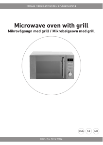 Manual Rusta 9010-1062 Microwave