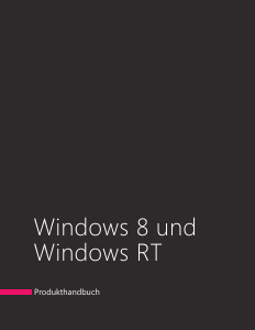 Bedienungsanleitung Microsoft Windows RT