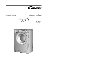 Manuale Candy EVO4 1072D-01 Lavatrice