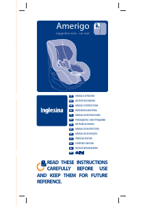 Manual de uso Inglesina Amerigo HSA Asiento para bebé