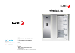 Hướng dẫn sử dụng Fagor FFK 1674XW Tủ lạnh