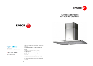 Hướng dẫn sử dụng Fagor CFS-90AXA Mũ đầu bếp