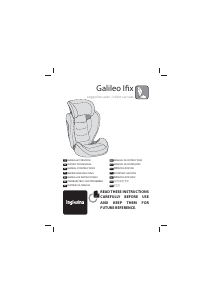 Manual de uso Inglesina Galileo I-Fix Asiento para bebé