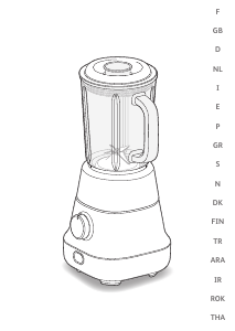 Mode d’emploi Tefal BL522DKR Blender