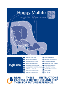 Manuál Inglesina Huggy Multifix Autosedadlo