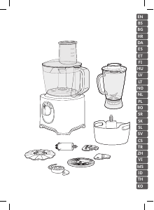 Brugsanvisning Tefal DO2481KR Køkkenmaskine