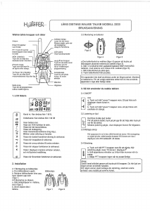 Bruksanvisning Hoffer 2203 Walkie-talkie