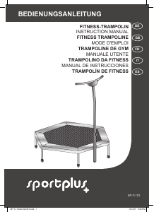 Manual de uso Sportplus SP-T-110 Trampolín