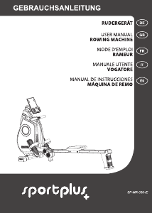 Handleiding Sportplus SP-MR-030-iE Roeimachine