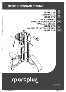 Manual de uso Sportplus SP-HG-015 Máquina de ejercicios
