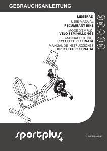 Manual de uso Sportplus SP-RB-9500-iE Bicicleta estática