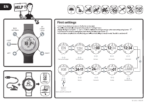 Manual Geonaute ONmove 100 Sports Watch