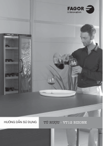 Hướng dẫn sử dụng Fagor VT-12 BIZONE Tủ rượu vang