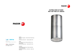 Hướng dẫn sử dụng Fagor CFC-40AIXA Mũ đầu bếp