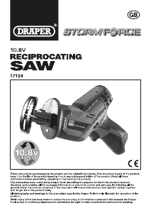 Manual Draper SS108SF Reciprocating Saw