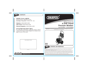 Manual Draper PPW650 Pressure Washer