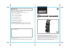 Manual Draper PW1930 Pressure Washer