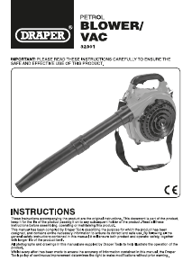 Manual Draper BVP26 Leaf Blower
