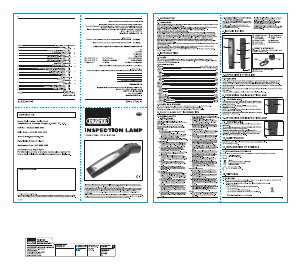 Manual Draper RIL/COBV3/O Lamp