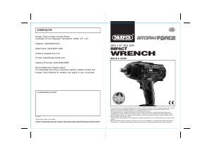 Manual Draper CIW204SF-BMC Impact Wrench