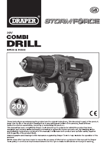 Manual Draper CHD20SF Impact Drill