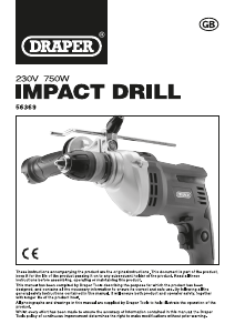 Manual Draper ID750MGD Impact Drill