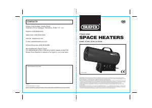 Manual Draper PSH15C Heater