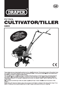 Handleiding Draper CP145 Cultivator