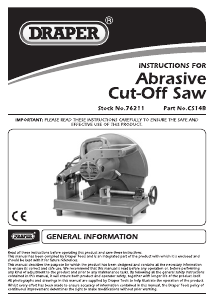 Manual Draper CS14B Circular Saw