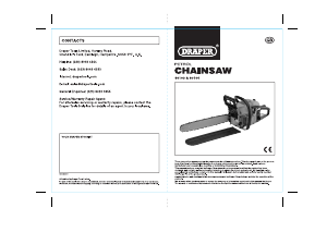 Handleiding Draper CSP4546 Kettingzaag