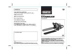 Manual Draper CSP5250 Chainsaw