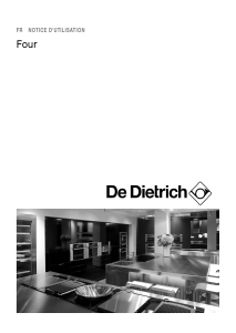 Mode d’emploi De Dietrich DOP6547W Four