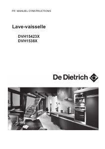 Mode d’emploi De Dietrich DVH1423X Lave-vaisselle