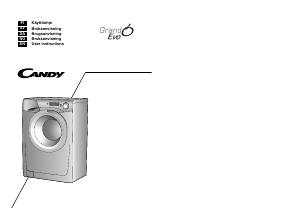 Manual Candy EVO 1682D-S Washing Machine