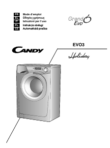 Manuál Candy EVO3 1052D-07 Pračka