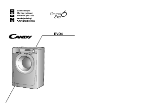 Manuál Candy EVO4 1072D-S Pračka