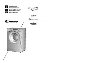 Manual Candy EVO4 1273DH Washing Machine