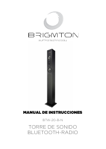 Manual Brigmton BTW-20-N Speaker