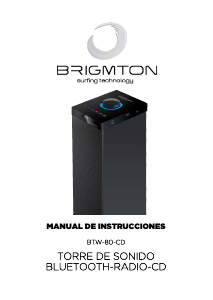 Manual Brigmton BTW-80-CD Speaker