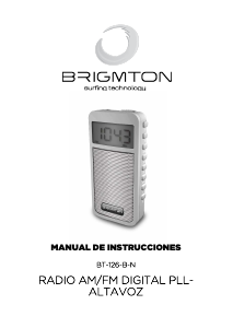 Manual de uso Brigmton BT-126-B Radio