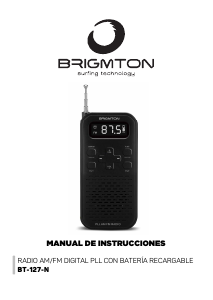 Manual de uso Brigmton BT-127-N Radio