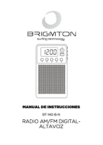 Manual Brigmton BT-140-B Radio