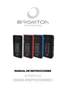 Manual de uso Brigmton BT-224-B Radio